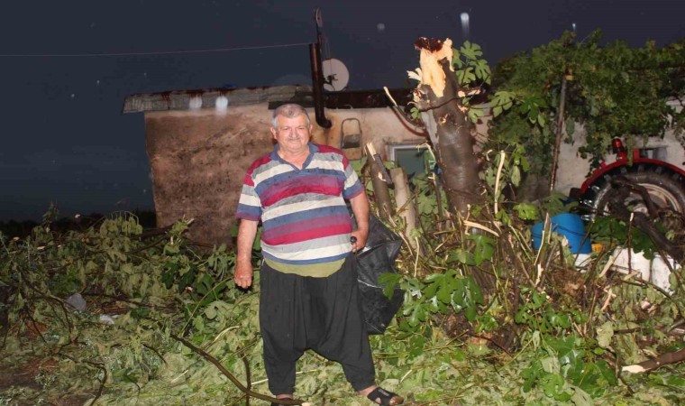 Manisada şiddetli yağış hayatı olumsuz etkiledi