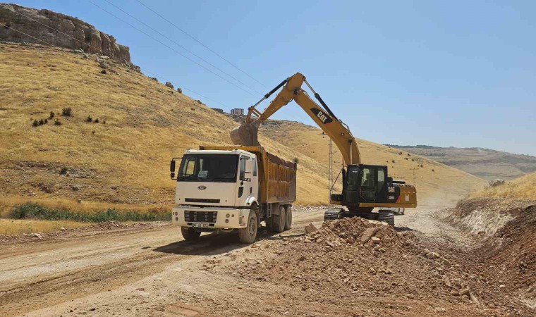 Mardinde alternatif çevre yolu çalışmaları sürüyor