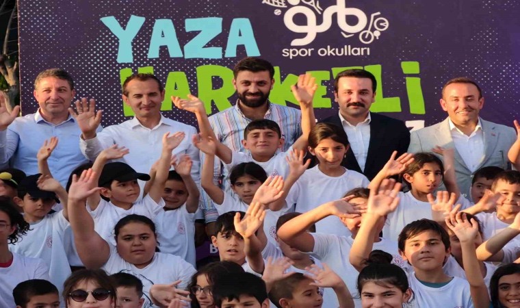 Mardinde gençler için yaz sporları açıldı