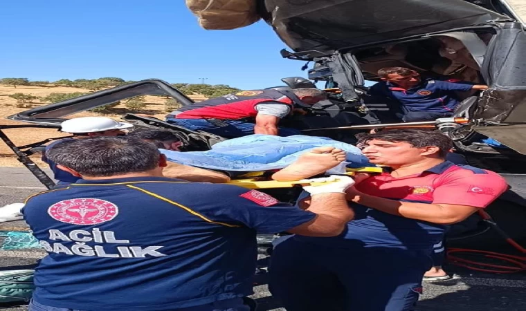 Mardin’de kamyon TIR’a arkadan çarptı: 1 ölü, 2 yaralı