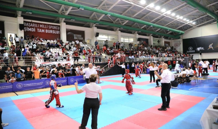 Mardinde kick boks şampiyonasında heyecan sürüyor