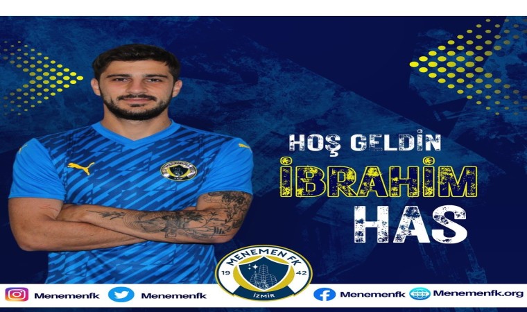 Menemen FK, İbrahim Hası kadrosuna kattı