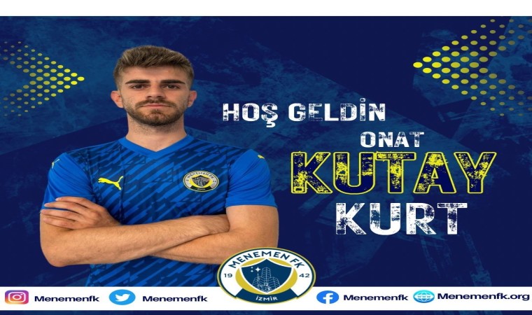 Menemen FK, Onay Kutay Kurtu kadrosuna kattı