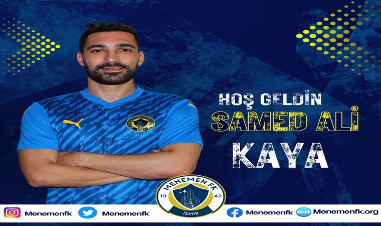 Menemen FK, Samed Ali Kayayı kadrosuna kattı