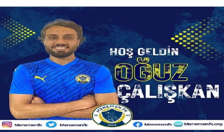 Menemen FK’da kaleci Oğuz imzaladı