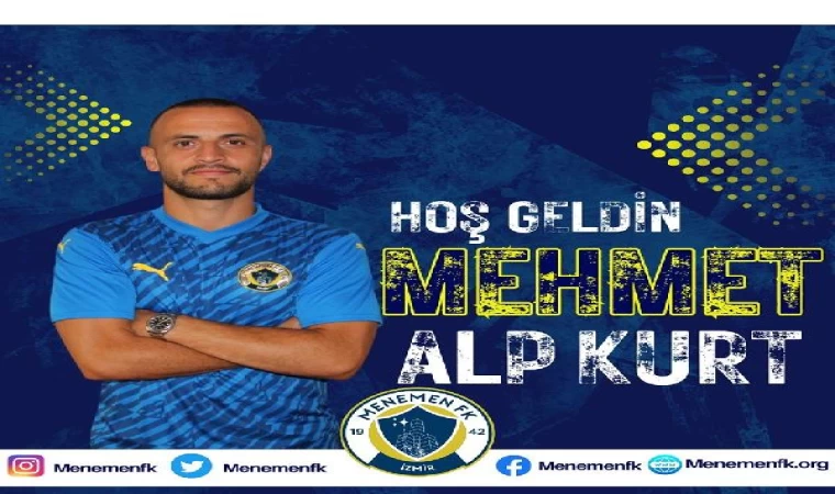 Menemen FK’da Mehmet Alp tamam, Kemal sırada