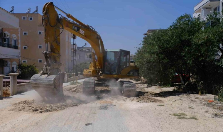 Mersin Mutta asfalt çalışmaları başladı