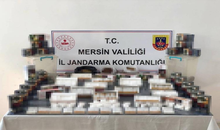 Mersinde 11 bin kaçak makaron ele geçirildi