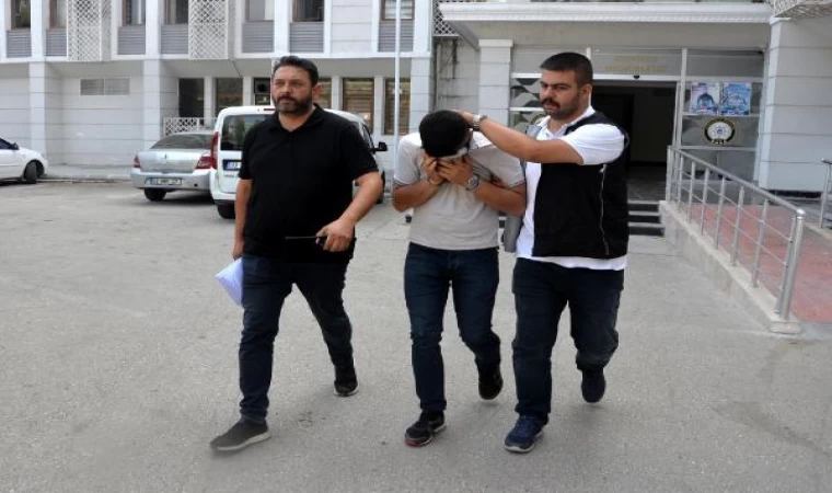 Mersin’de evlere girerek hırsızlık yapan şüpheli yakalandı (2)