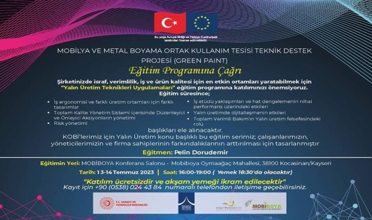 MOBİBOYAnın iş dünyasına yönelik eğitim seminerleri devam ediyor