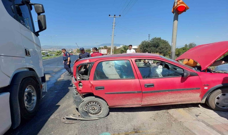 Nazillide zincirleme trafik kazası