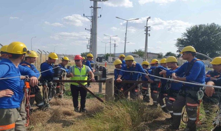 OEDAŞ 800ün üzerinde saha çalışanına iş sağlığı ve güvenliği eğitimi veriyor