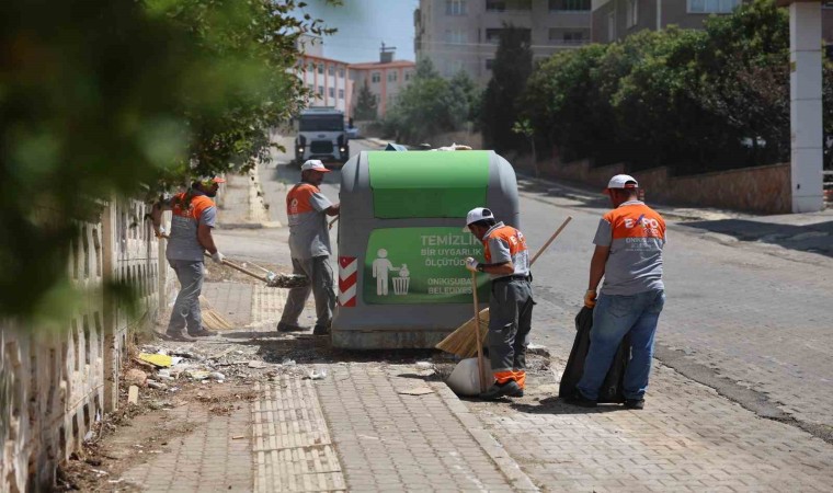 Onikişubatta temizlik çalışmaları