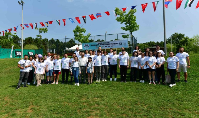 Pendik Belediyesi kardeş belediyelerden gelen öğrencileri Gençlik Kampında ağırladı