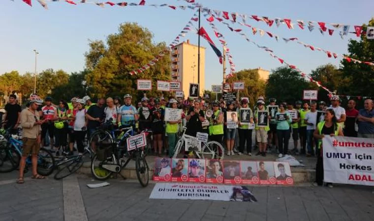 Polisten kaçan otomobil sürücünün çarpması sonucu ölen bisikletli, Ankara’da anıldı