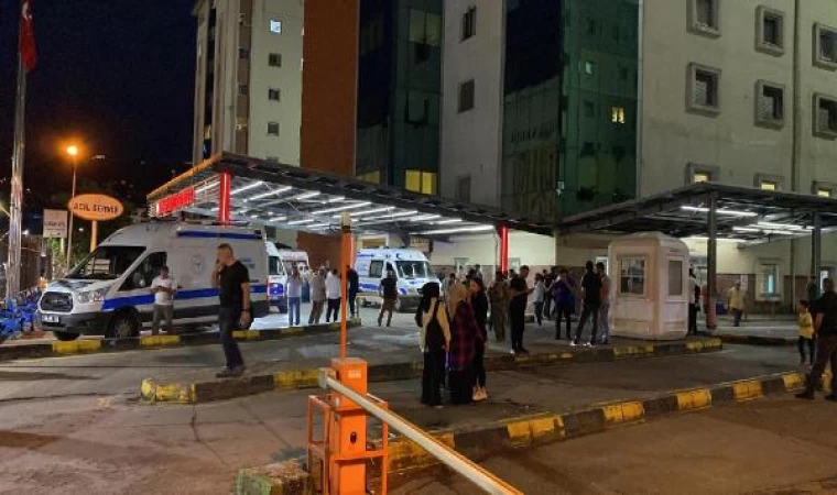 Rize Devlet Hastanesi Acil Servisi’nde silahlı saldırı: 5 yaralı; o anlar kamerada