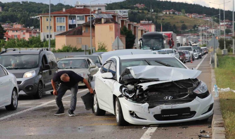 Samsunda trafik kazası: 3 yaralı