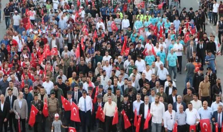 Şanlıurfa’da ’15 Temmuz Demokrasi ve Milli Birlik Günü’ etkinlikleri