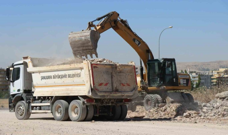 Şanlıurfada asfaltlama öncesi altyapı çalışmaları tamamlandı