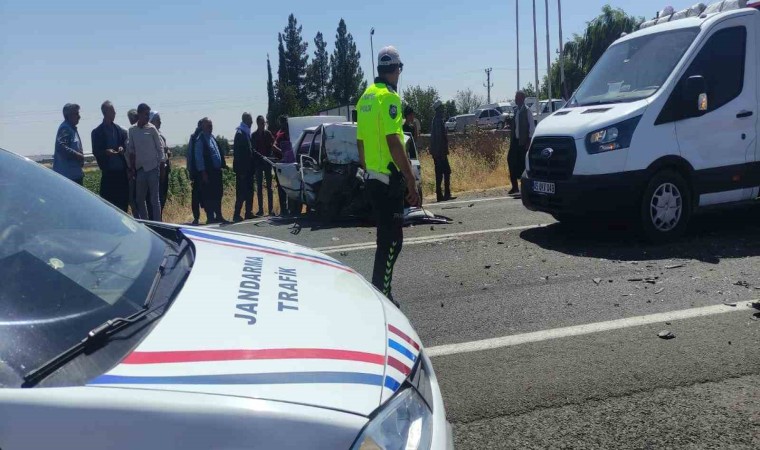 Şanlıurfada trafik kazası: 1 ölü, 4 yaralı