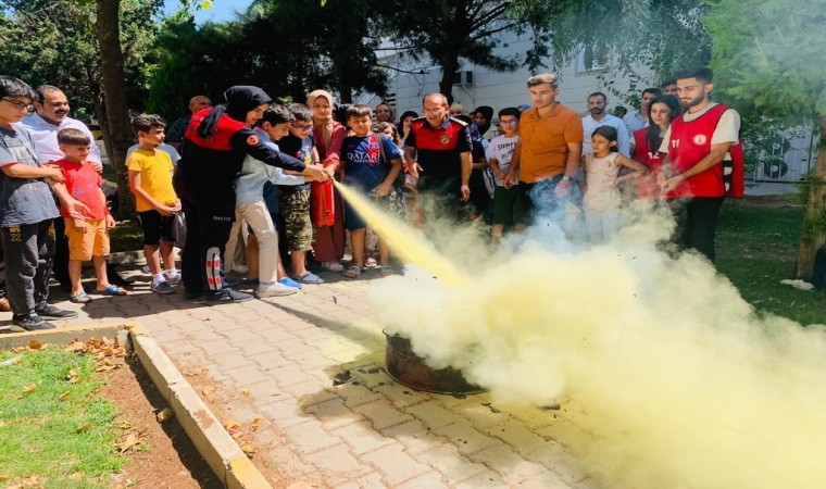 Şanlıurfada yangın tatbikatı