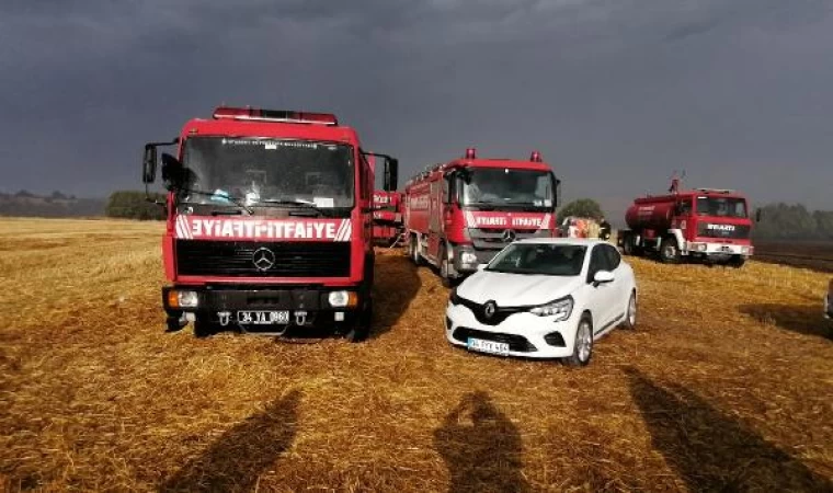 Silivri’de orman yangını-1