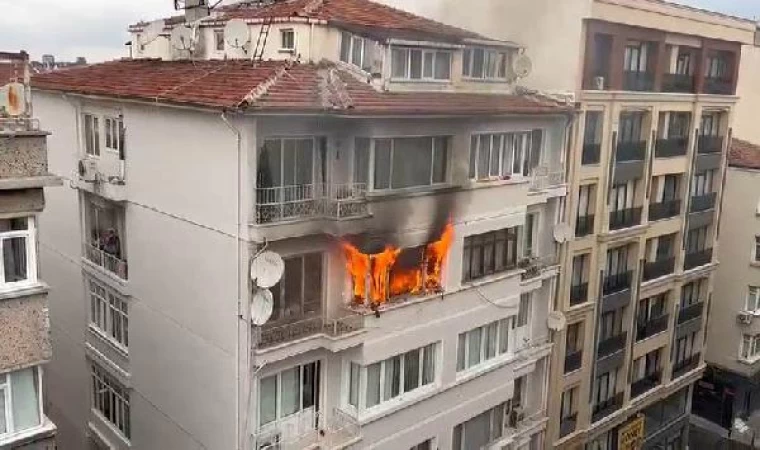 Şişli’de alevlerle uyandılar