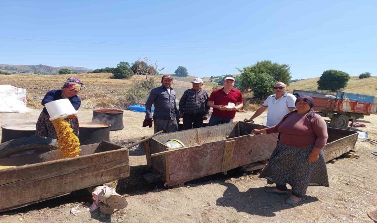 Sungurluda kazanlar bulgur için kaynıyor