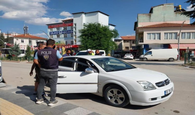 Sungurluda polisten şok uygulama