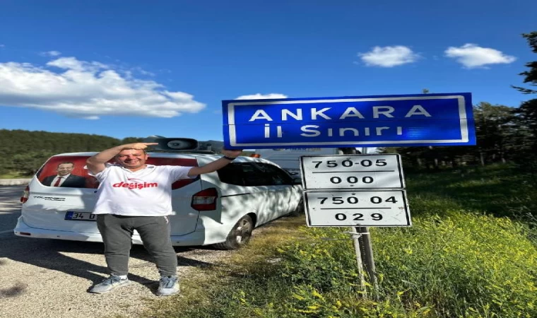 Tanju Özcan’ın Ankara’ya başlattığı ’Değişim ve Adalet’ yürüyüşünde 4’üncü gün (2)