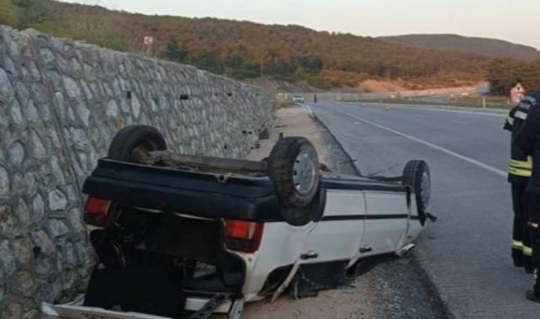 Tavşanlıda trafik kazası, 3 yaralı