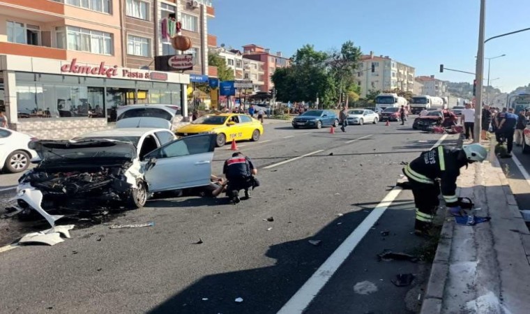 Tekirdağda feci kaza: 1 ölü 4 yaralı