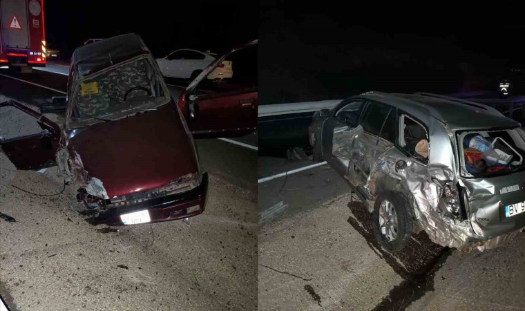 Tekirdağda trafik kazası: 1 ölü, 7 yaralı