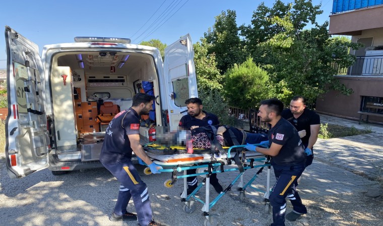 Torununun kullandığı bisikletle bahçeye düşen yaşlı kadın hayatını kaybetti