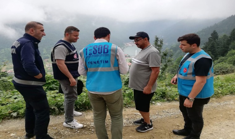 Trabzonda turizm sezonunda denetimler aralıksız sürüyor