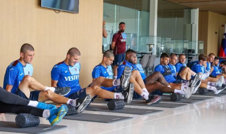 Trabzonspor’da yeni sezon hazırlıkları sürüyor