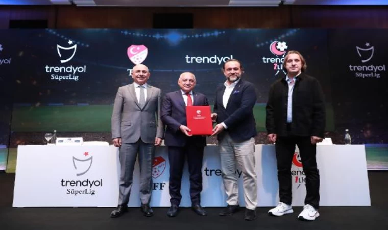 Trendyol, Süper Lig ve 1’inci Lig’in isim sponsoru oldu