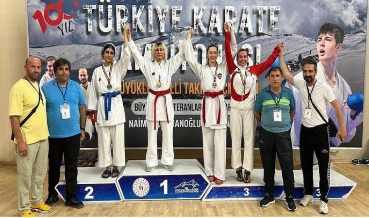 Tuncelinin ilk kadın karate şampiyonu, 20 yıl sonra yeniden Türkiye şampiyonu