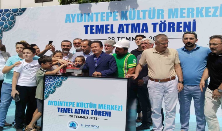 Tuzlada Aydıntepe Kültür Merkezinin temeli atıldı