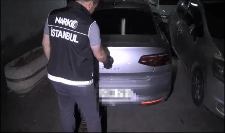 Tuzla’da otomobilin bagajında 125 kilo uyuşturucu ele geçirildi