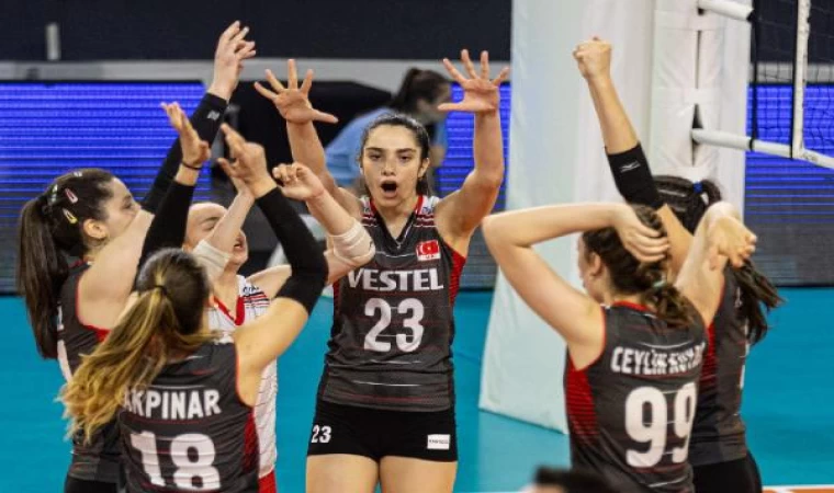 U17 Kız Voleybol Milli Takımı, Fransa’yı 3-1 mağlup etti