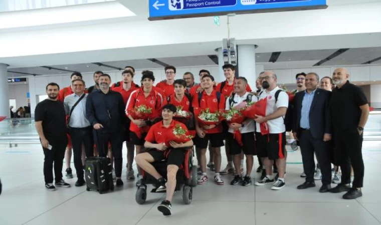 U19 Erkek Basketbol Milli Takımı yurda döndü