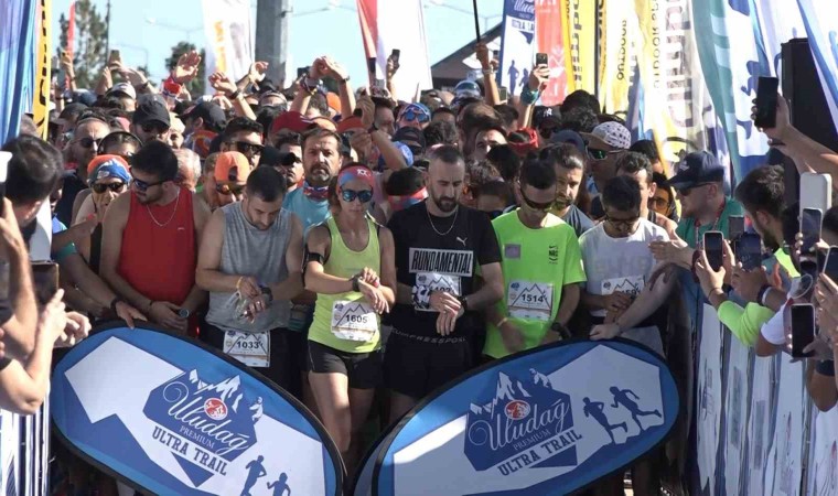 Uludağda 2 bin 200 koşucu, unutulmaz ‘Ultra Trail heyecanı yaşadı