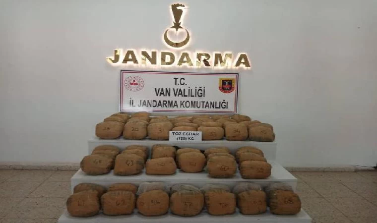 Van’da, 139 kilo esrar ele geçirildi