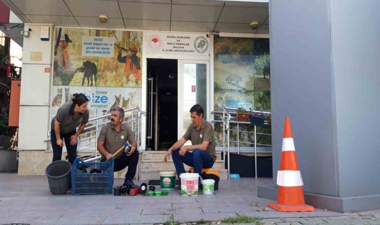 Yalovada bıldırcın sesi çıkaran cihazlar imha edildi