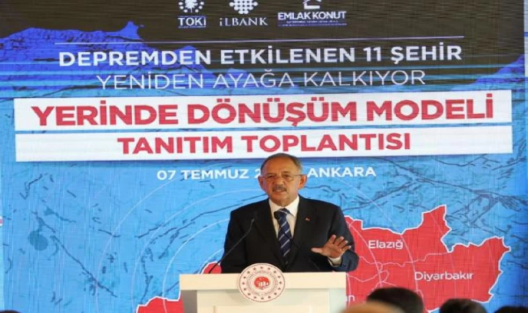 ’Yerinde Dönüşüm’ projesine başvurular 17 Temmuz’da