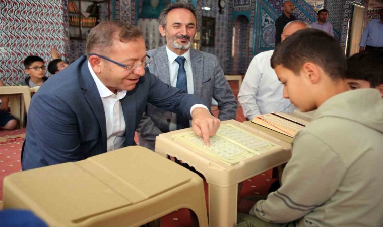 Yozgat Valisi Polat Kuran kursunda ders verdi