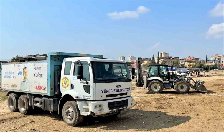 Yüreğirde bayram sonrası yoğun temizlik