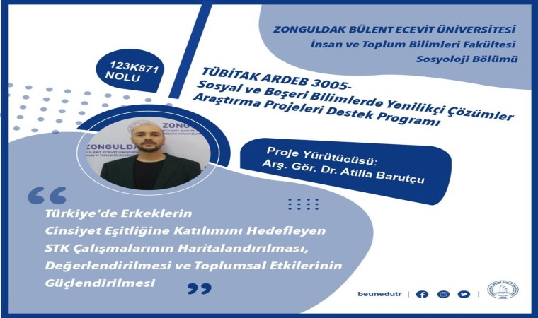 ZBEÜ Sosyoloji Bölümü Öğretim Elemanının Projesine TÜBİTAKtan destek