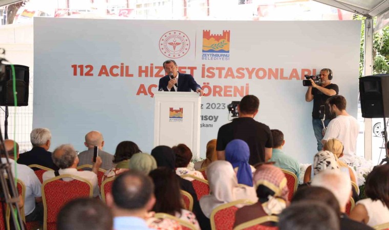 Zeytinburnunda 3 yeni noktaya 112 acil hizmet istasyonu